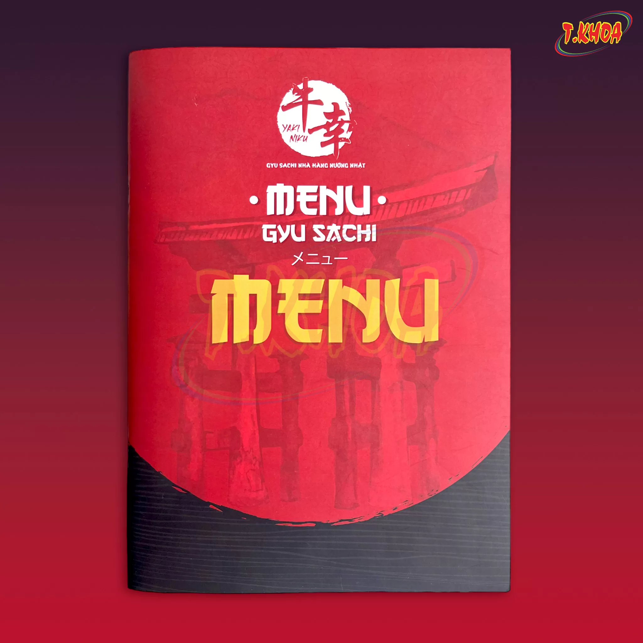 Sản phẩm in menu jpg — In Trùng Khoa - Công Ty TNHH In Trùng Khoa — MST 0400392256