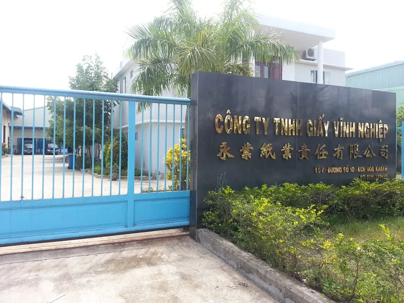 Sản phẩm cung 5509 — Công Ty TNHH Giấy Vĩnh Nghiệp — MST 0400479644