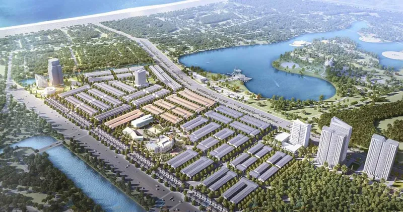 Sản phẩm Du an Khu Do Thi Bau Tram Lakeside Da Nang — Công Ty Cổ Phần Đầu Tư Sài Gòn - Đà Nẵng( KCN Hòa Khánh Mở Rộng & Liên Chiểu — MST 0400503777