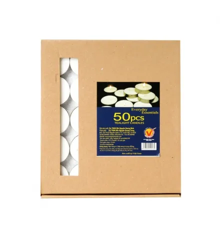 Sản phẩm ho4ohua2 944 unscented tealight candle with aluminum cup — Nến Nguyên Quang Minh - Công Ty TNHH Nến Nguyên Quang Minh — MST 0400539893