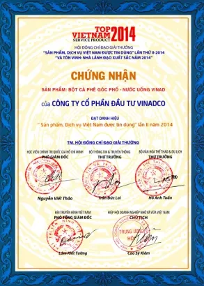 Sản phẩm san pham dich vu viet nam duoc tin dung lan 2 2014 11551688867424104102 — Xây Dựng VINADCO - Công Ty Cổ Phần Đầu Tư VINADCO — MST 0400553714
