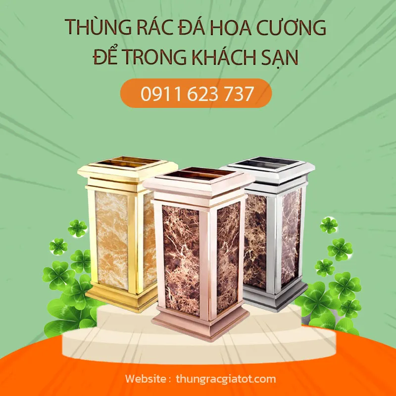 Sản phẩm Thung rac da hoa cuong de khach san — Công Ty TNHH Trọng Thức — MST 0400566946