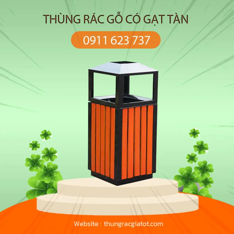 Sản phẩm thung rac go co gat tan — Công Ty TNHH Trọng Thức — MST 0400566946