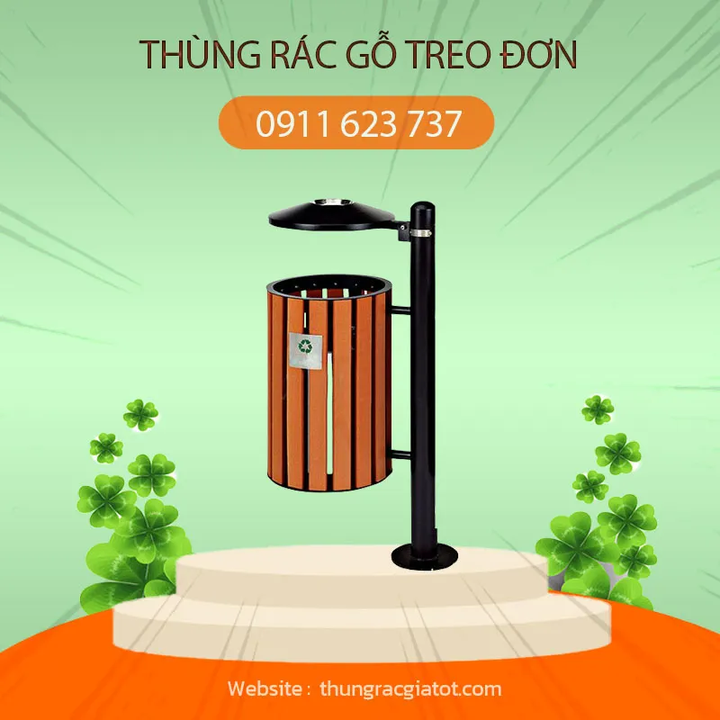 Sản phẩm Thung rac go treo don 3 — Công Ty TNHH Trọng Thức — MST 0400566946