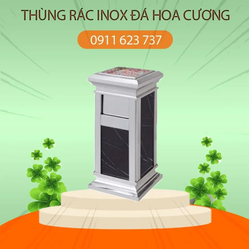 Sản phẩm Thung rac inox da hoa cuong — Công Ty TNHH Trọng Thức — MST 0400566946