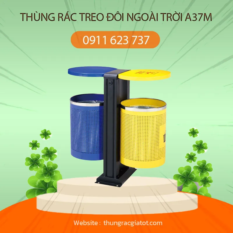 Sản phẩm Thung rac treo doi ngoai troi a37m — Công Ty TNHH Trọng Thức — MST 0400566946