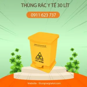 Sản phẩm thung rac y te 30l 300x300 — Công Ty TNHH Trọng Thức — MST 0400566946
