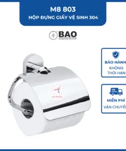 Sản phẩm hop dung giay ve sinh 304 M8803 247x296 — Công Ty TNHH Một Thành Viên Thương Mại - Dịch Vụ Đan Phượng — MST 0400670087