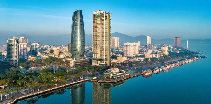 Sản phẩm Novotel Da Nang Premier Han River Ariel 724x357 — Khách sạn Novotel Danang Premier Han River - Công Ty TNHH Mặt Trời Sông Hàn — MST 0401337219