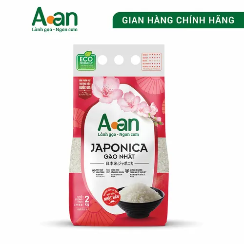 Sản phẩm gao sach aan gao japonica tui 2kg 1 — Gạo Mười Thảo - Công Ty TNHH MTV Mười Thảo — MST 0401351319