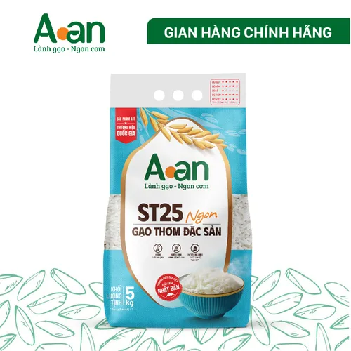 Sản phẩm gao sach aan st25 ngon tui 5kg 1 — Gạo Mười Thảo - Công Ty TNHH MTV Mười Thảo — MST 0401351319
