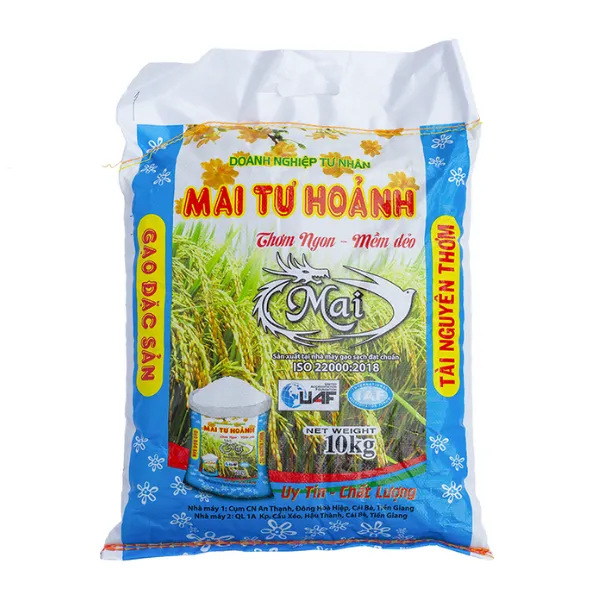 Sản phẩm gao tai nguyen thom mai tu hoanh 10kg 1 — Gạo Mười Thảo - Công Ty TNHH MTV Mười Thảo — MST 0401351319