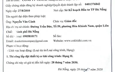 Sản phẩm ccnl h2 v1 3428 — Chi Nhánh Thừa Thiên Huế - Công Ty TNHH Đoàn Kết Tiến — MST 0401376842