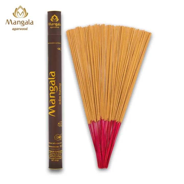 Sản phẩm nhang tram huong cao cap mangala ong nau 38cm_150gr 8 — Công Ty TNHH Sản Xuất - Thương Mại Và Dịch Vụ Châu Thông — MST 0401417619