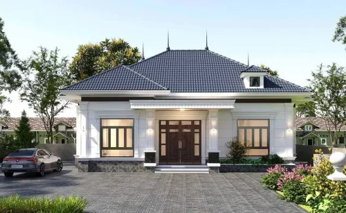 Sản phẩm 500 17593319065 mau nha dep 1 tang — Công Ty TNHH MTV Xây Dựng Và Thương Mại Kiến Vĩnh Thành — MST 0401420675