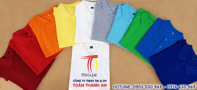 Sản phẩm bang mau ao thun tron — Xưởng May Đồng Phục áo Gió, áo Khoác, áo Thun - Công Ty TNHH Thương Mại Và Dịch
Vụ Toàn Thanh An — MST 0401439041