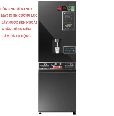 Sản phẩm 20230313162239_tu_lanh_panasonic_nr_bv361wgkv — Điện Máy Hoàng Minh ánh - Công Ty TNHH Hoàng Minh ánh — MST 0401481124
