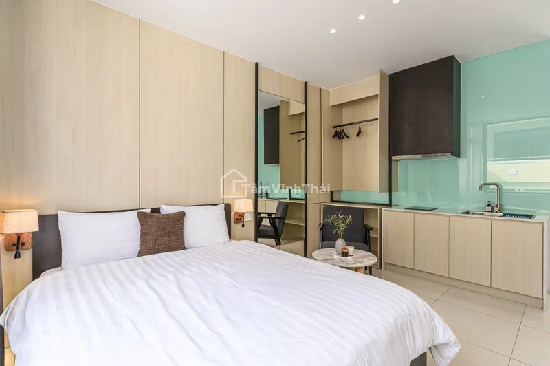 Sản phẩm Thi công Hoàn thiện Nội thất Homestay Sumi Home Tâm Vĩnh Thái_ 13 scaled — Nội Thất TVT - Công Ty TNHH MTV Tâm Vĩnh Thái — MST 0401503233