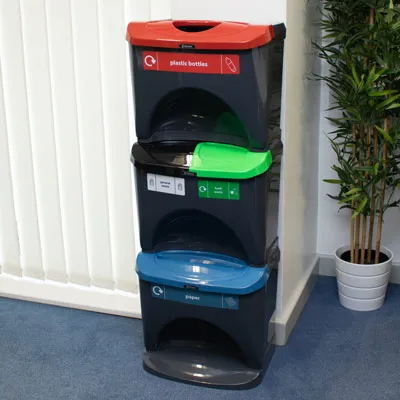 Sản phẩm nexus stack stackable recycling bins paper general food bottles office — Công Ty TNHH Nhất Tín Uy — MST 0401554291
