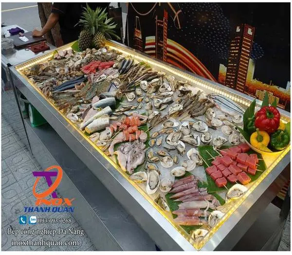 Sản phẩm ban trung bay hai san — Inox Thanh Quân Phú Lộc - Công Ty TNHH Một Thành Viên Inox Thanh Quân Phú Lộc — MST 0401557623