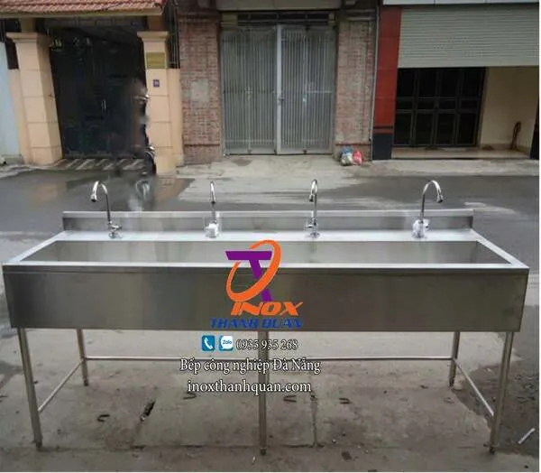 Sản phẩm chau rua inox 4 voi — Inox Thanh Quân Phú Lộc - Công Ty TNHH Một Thành Viên Inox Thanh Quân Phú Lộc — MST 0401557623