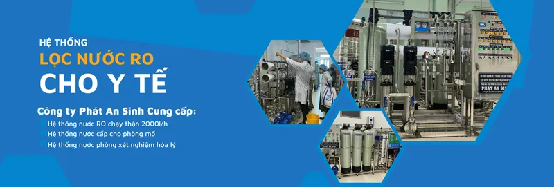 Sản phẩm Lọc nước RO y tế — Thiết Bị Lọc Nước Phát An Sinh - Công Ty TNHH Kỹ Thuật Và Môi Trường Phát An
Sinh — MST 0401560697
