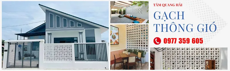 Sản phẩm gạch thông gió trang trí — Công Ty TNHH Dịch Vụ Gia Đình Đà Nẵng — MST 0401583207