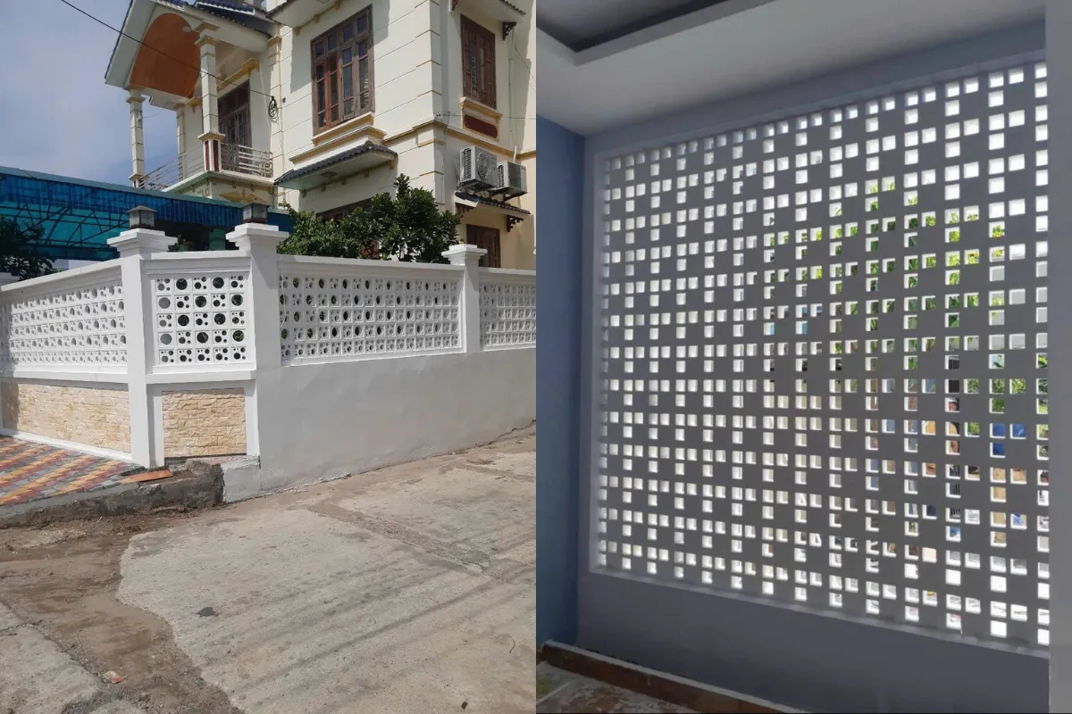 Sản phẩm thi cong gach thong gio 030 — Công Ty TNHH Dịch Vụ Gia Đình Đà Nẵng — MST 0401583207