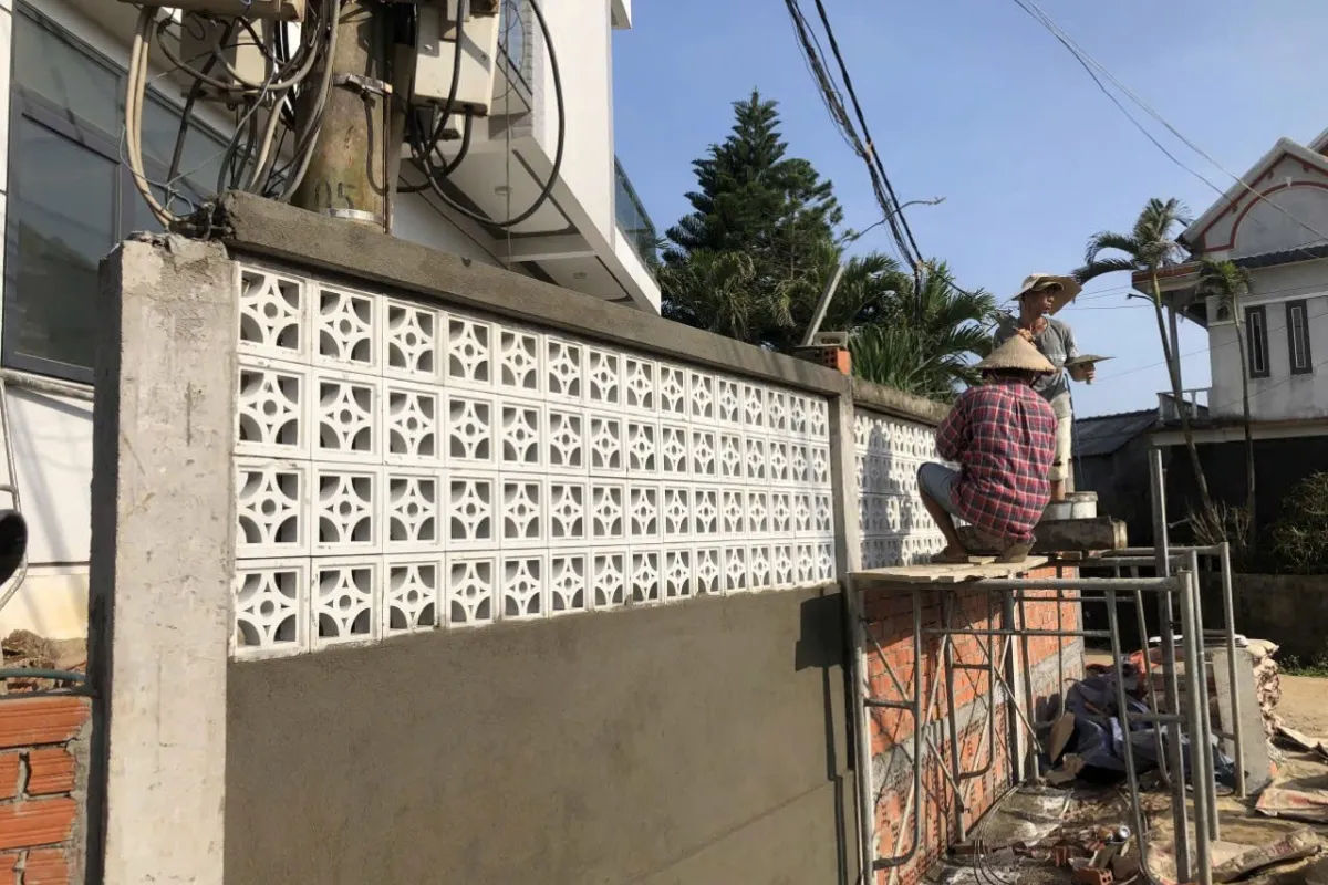 Sản phẩm thi cong gach thong gio 032 — Công Ty TNHH Dịch Vụ Gia Đình Đà Nẵng — MST 0401583207