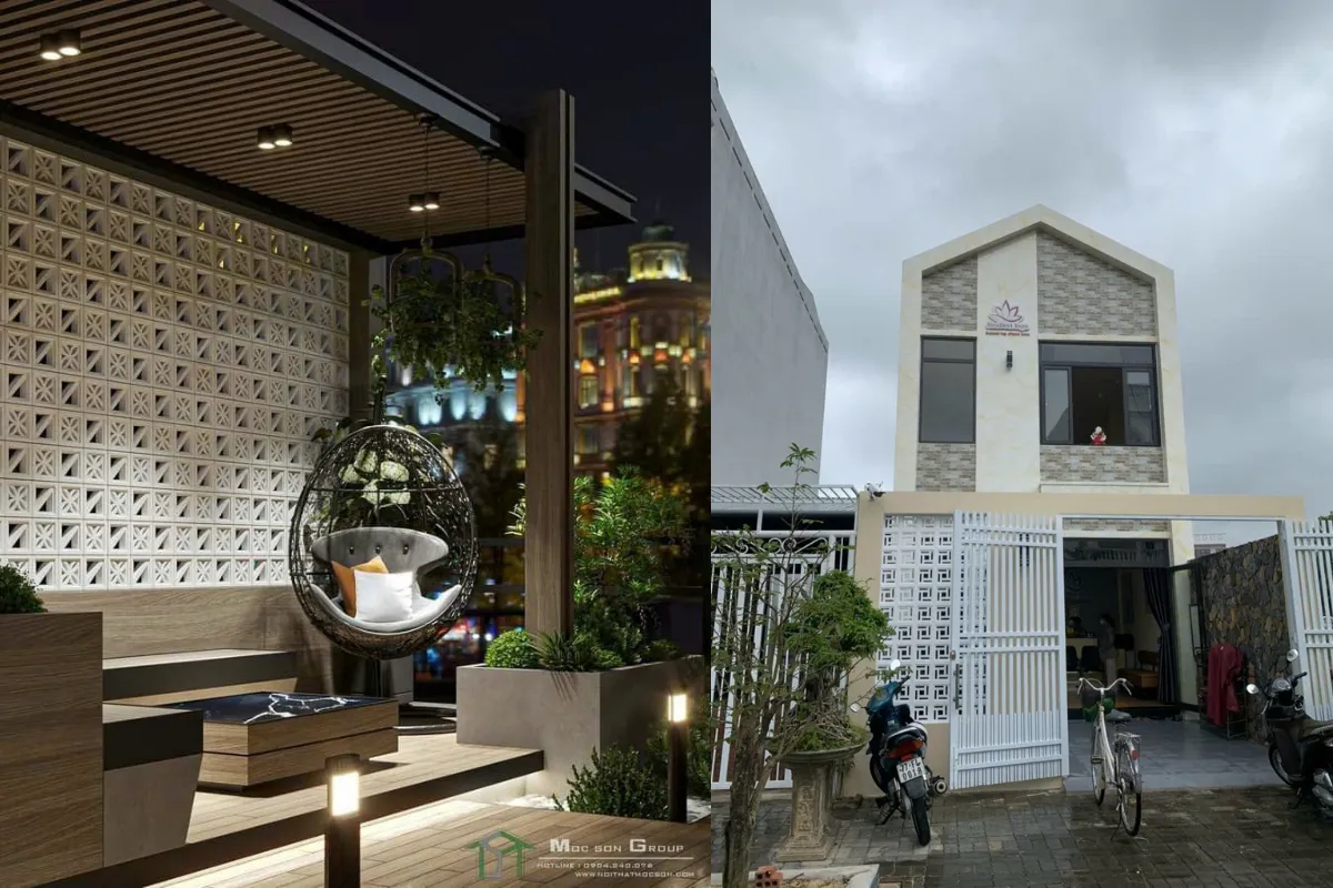 Sản phẩm thi cong gach thong gio 036 — Công Ty TNHH Dịch Vụ Gia Đình Đà Nẵng — MST 0401583207