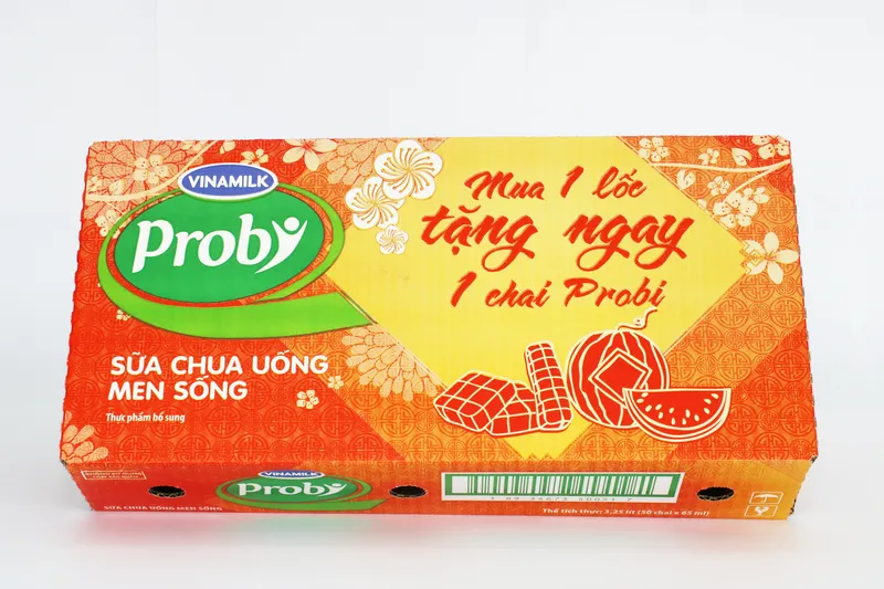 Sản phẩm Thùng vinamilk Probi — Công Ty Cổ Phần MP Pack — MST 0401605098