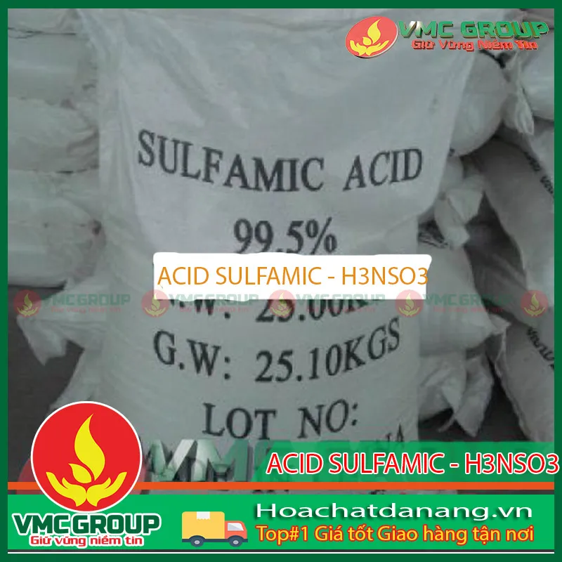 Sản phẩm ACID SULFAMIC H3NSO3 — Hóa Chất Việt Mỹ - Công Ty CP Khoa Học Công Nghệ Việt Mỹ — MST 0401678385