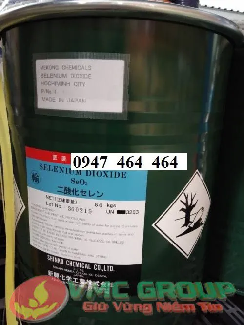 Sản phẩm Selenium_Dioxide_2 — Hóa Chất Việt Mỹ - Công Ty CP Khoa Học Công Nghệ Việt Mỹ — MST 0401678385