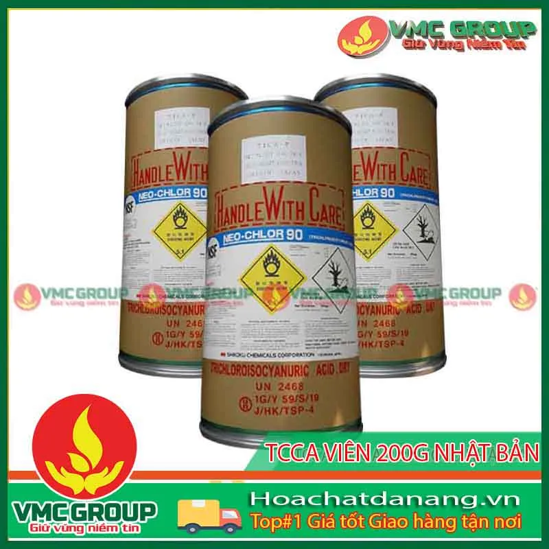 Sản phẩm TCCA VIÊN 200 NB — Hóa Chất Việt Mỹ - Công Ty CP Khoa Học Công Nghệ Việt Mỹ — MST 0401678385