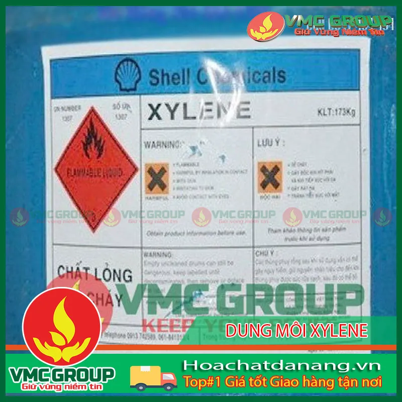 Sản phẩm XYLENE — Hóa Chất Việt Mỹ - Công Ty CP Khoa Học Công Nghệ Việt Mỹ — MST 0401678385