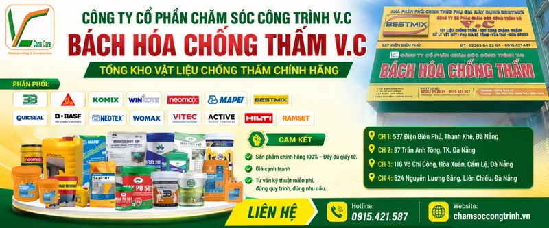 Sản phẩm chong tham v c 1200x500 — Công Ty Cổ Phần Chăm Sóc Công Trình V.C — MST 0401680169