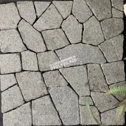 Sản phẩm da mosaic quay trang xam ghi 247x247 — Công Ty TNHH Vật Liệu Xây Dựng Phố Đá Đẹp — MST 0401741686