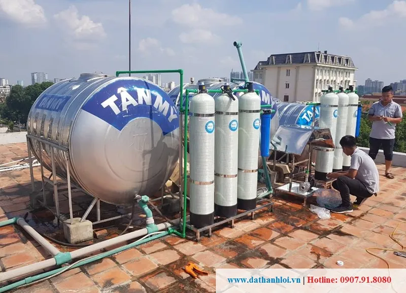 Sản phẩm loc nuoc sinh hoat da nang — Công Ty TNHH Thương Mại Và Môi Trường Công Nghệ Đà Thành Lợi — MST 0401755569