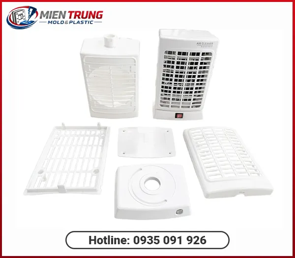 Sản phẩm linh kien quat hut mui 1 — Gia Công ép Nhựa - Công Ty TNHH Chế Tạo Máy Công Nghiệp Miền Trung — MST 0401800652