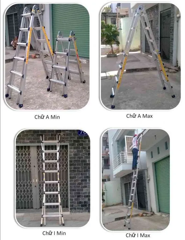 Sản phẩm thue thang nhom chu A da nang — Công Ty TNHH MTV DV & TM Không Gian Hoàn Mỹ — MST 0401806735