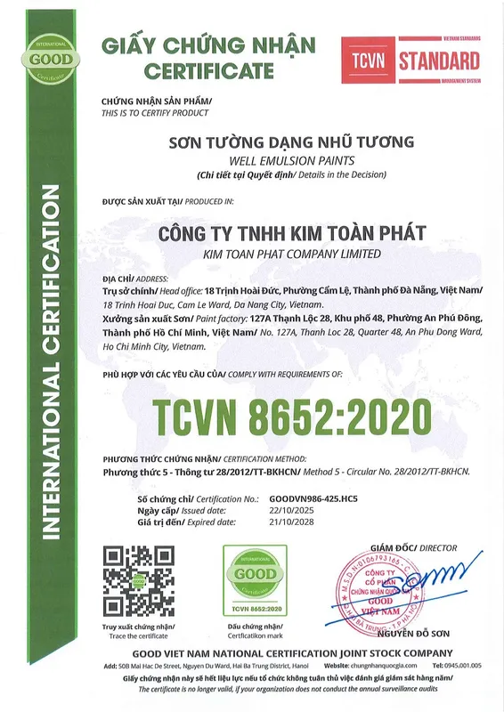 Sản phẩm 4 335 — Vữa Khô Trộn Sẵn Chống Thấm Victory - Công Ty TNHH Kim Toàn Phát — MST 0401812785