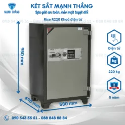 Sản phẩm ket sat dien tu rise r220 247x247 — Công Ty TNHH XD TM & DV Mạnh Thắng — MST 0401827460