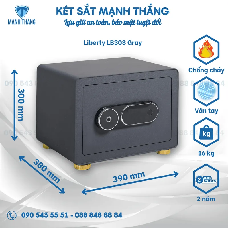 Sản phẩm ket sat liberty lb30s gray — Công Ty TNHH XD TM & DV Mạnh Thắng — MST 0401827460