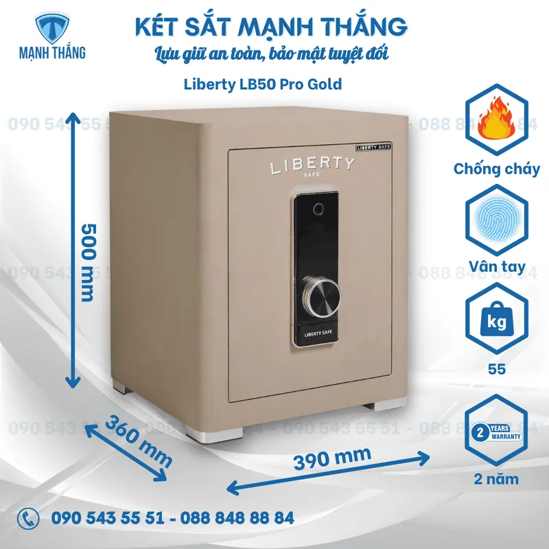 Sản phẩm ket sat liberty lb50pro — Công Ty TNHH XD TM & DV Mạnh Thắng — MST 0401827460