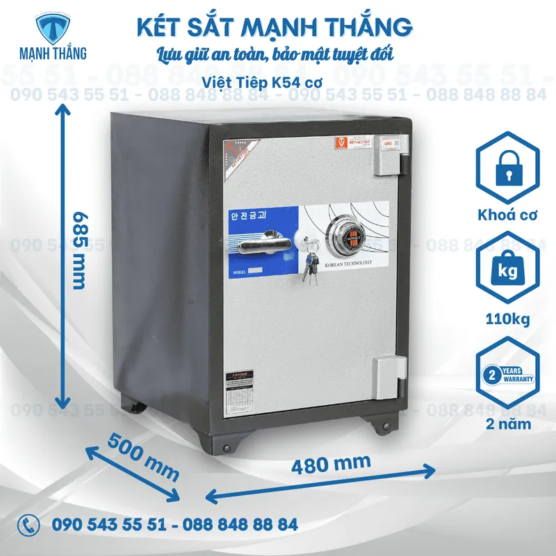 Sản phẩm ket sat viet tiep kv54 co — Công Ty TNHH XD TM & DV Mạnh Thắng — MST 0401827460