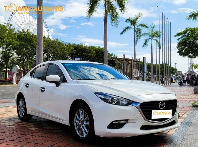 Sản phẩm thue xe tu lai Mazda 3 mau trang — Công Ty TNHH Thương Mại Và Dịch Vụ Toàn Cầu Vàng — MST 0401827781