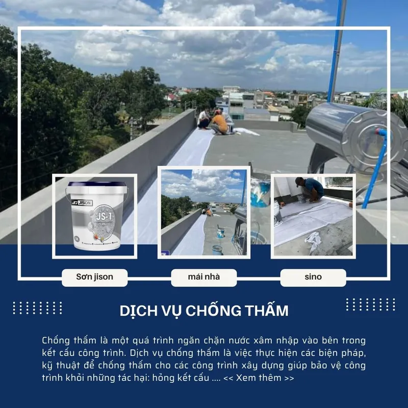 Sản phẩm Dich vu chong tham json — Công Ty TNHH Jison Thanh Phú — MST 0401839025