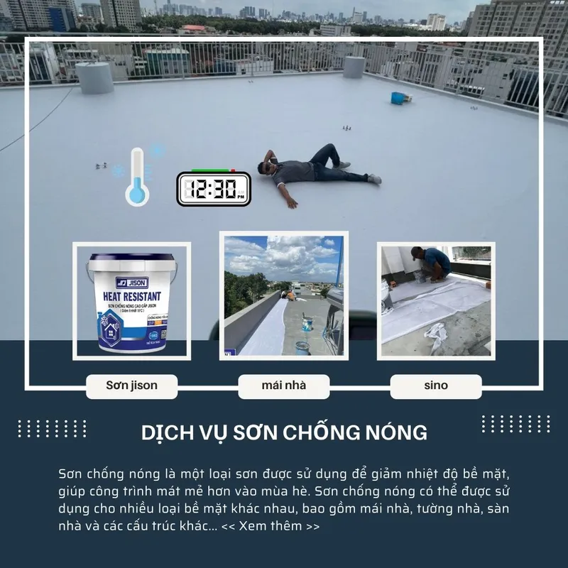 Sản phẩm Dich vu son chong nong jison — Công Ty TNHH Jison Thanh Phú — MST 0401839025