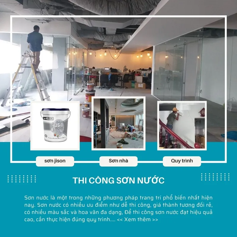 Sản phẩm Dich vu thi cong son nuoc — Công Ty TNHH Jison Thanh Phú — MST 0401839025
