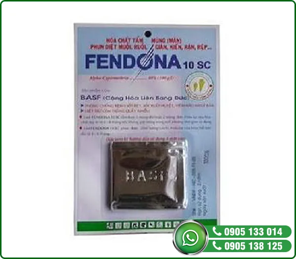 Sản phẩm FENDONA 10 SC (vi) — Diệt Mối HPH - Công Ty TNHH MTV Diệt Mối HPH — MST 0401841296
